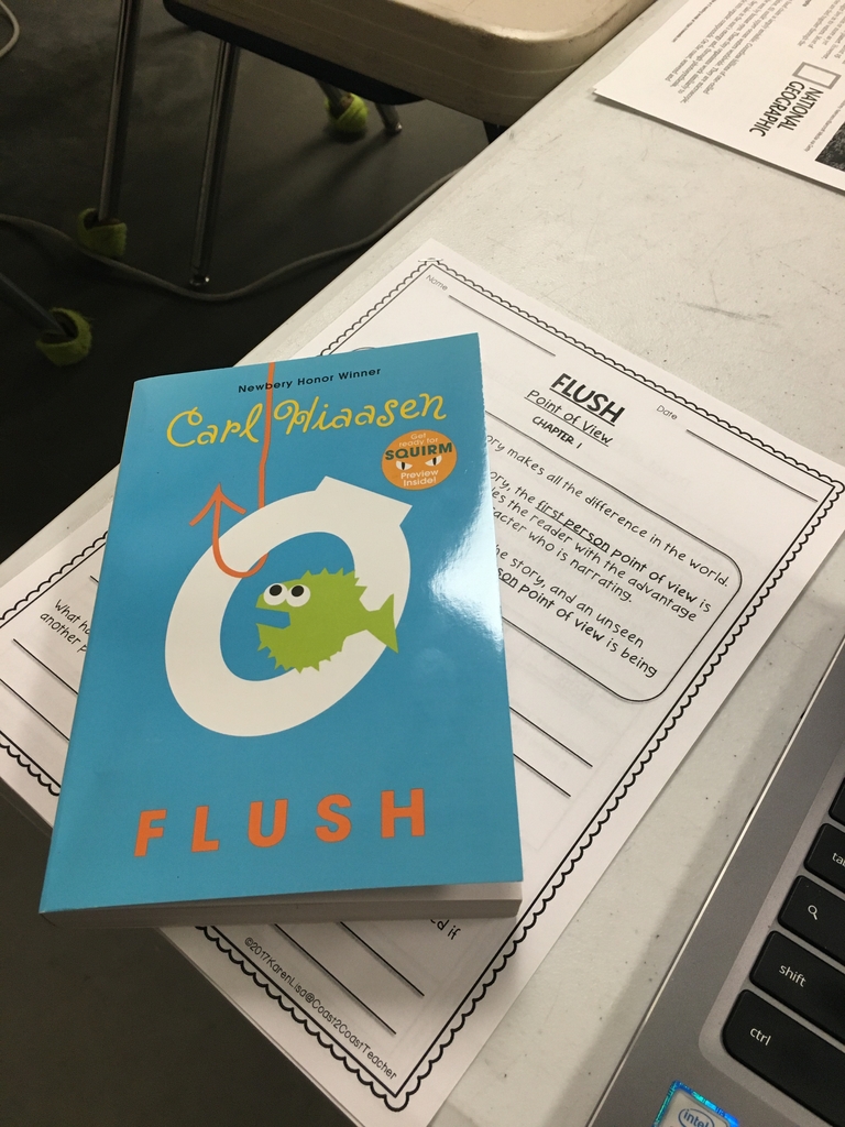 Flush by Carl Hussein deals with complex environmental issues!
